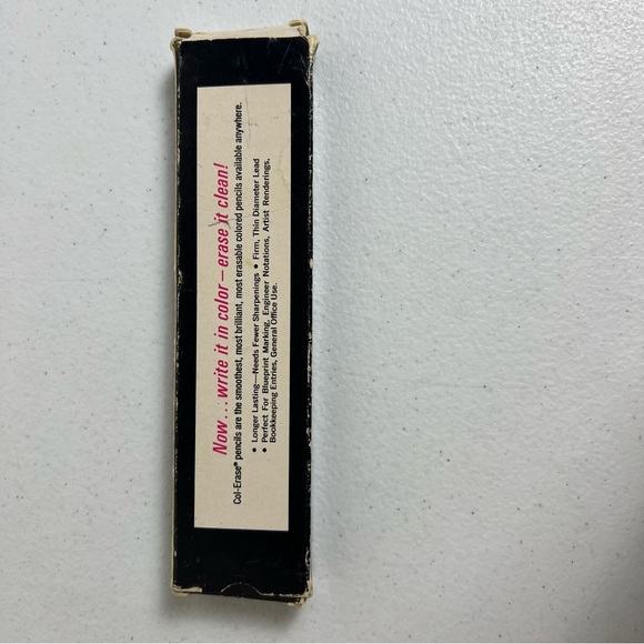 11 Vintage Col-erase Blue Pencils 1276 USA Firm Thin Diameter Lead - Picture 6 of 8